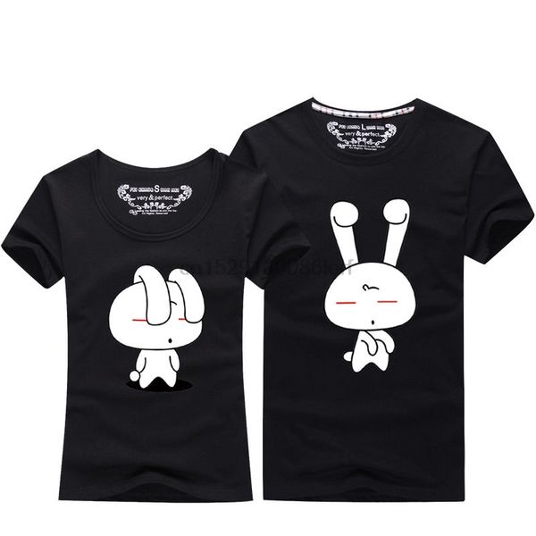 women men summer love clothes lovers couple t-shirt cute long-eared rabbit cool casual pride t shirt men new fashion
women men summer love clothes lovers couple t-shirt cute long-eared rabbit cool casual pride t shirt men new fashion