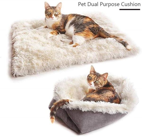 foldable plush cat bed nest machine washable pet cushion pad mat dog pet house products dual-use bed for dogs cats small animals
foldable plush cat bed nest machine washable pet cushion pad mat dog pet house products dual-use bed for dogs cats small animals