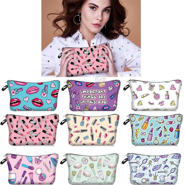 designer women lipstick cosmetic makeup bags girls mouth lips print handbag tote purses toiletry bag brushes jewelry storage totes new d9709, Black
designer women lipstick cosmetic makeup bags girls mouth lips print handbag tote purses toiletry bag brushes jewelry storage totes new d9709, Black