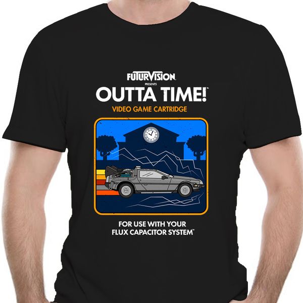 out time t-shirt men back to the future tshirt 2019 new marty delorean & 100% cotton moto biker t shirt fiction movie 9149d
out time t-shirt men back to the future tshirt 2019 new marty delorean & 100% cotton moto biker t shirt fiction movie 9149d