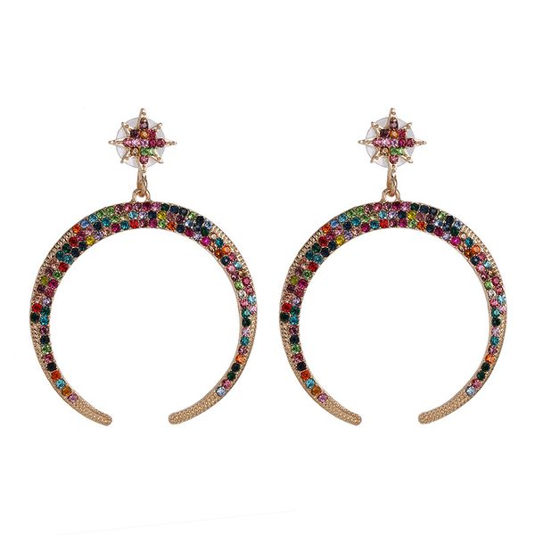 stud fashionable exaggeration crescent earrings girls ladies large full crystal moon stars jewelry gifts for womens, Golden;silver
stud fashionable exaggeration crescent earrings girls ladies large full crystal moon stars jewelry gifts for womens, Golden;silver