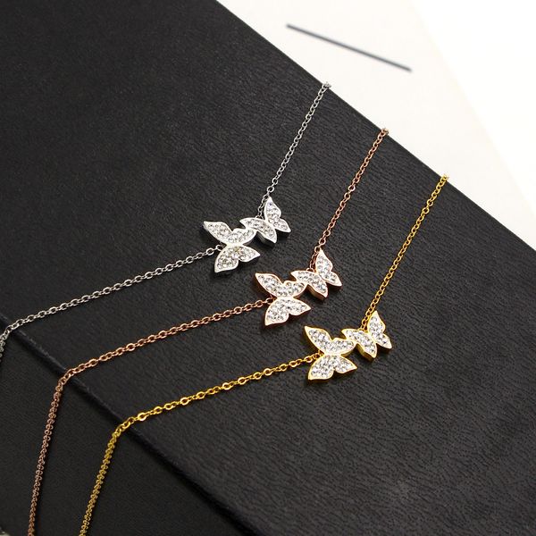 butterful pendant necklace stainless steel women lady charms zircon pendant necklace for women's necklaces & pendants jewelry, Silver
butterful pendant necklace stainless steel women lady charms zircon pendant necklace for women's necklaces & pendants jewelry, Silver