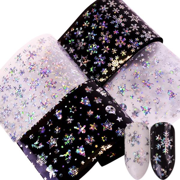 100x4cm holographic nail foil christmas 3d snowflake star laser glitter cartoon xmas transfer sticker slide manicure jixk94-97, Black
100x4cm holographic nail foil christmas 3d snowflake star laser glitter cartoon xmas transfer sticker slide manicure jixk94-97, Black