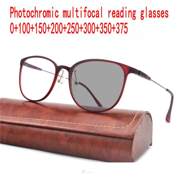 sunglasses tr90 round frame progressive multifocal pochromic reading glasses for both men and women diopter fml, White;black
sunglasses tr90 round frame progressive multifocal pochromic reading glasses for both men and women diopter fml, White;black