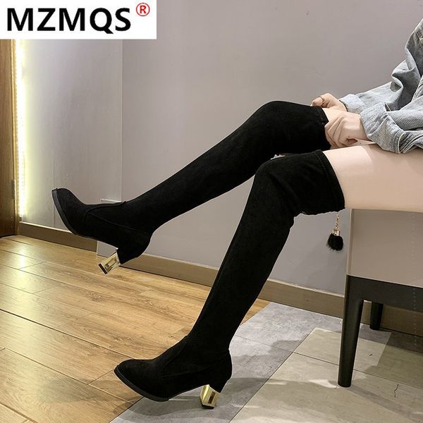 черные ботинки женщин над коленом high boots square высокий каблук женская обувь платформа winter match all sexy размер 34-43, Black
черные ботинки женщин над коленом high boots square высокий каблук женская обувь платформа winter match all sexy размер 34-43, Black