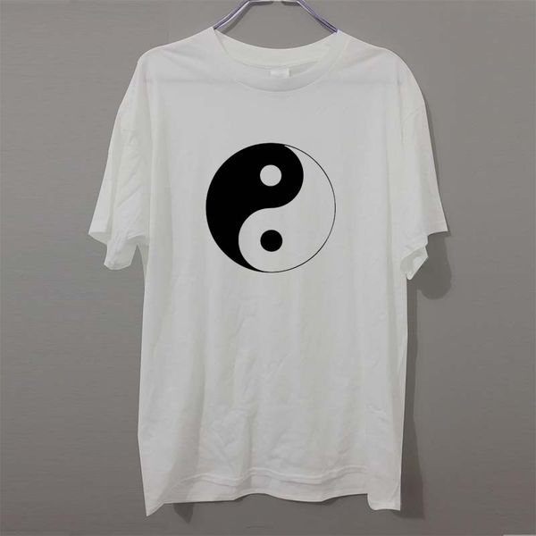 new yin & yang peace love good evil religion swag cross t shirt men funny cotton short sleeve t-shirt tshirt camiseta
