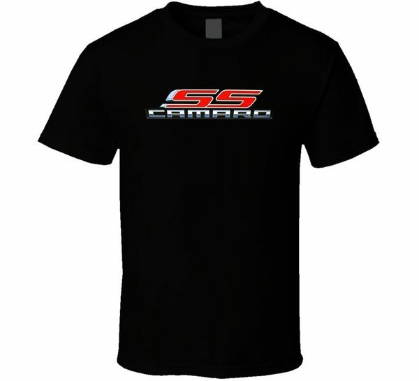 ss camaro logo emblem black t shirt - custom shirt - size s m l xl 2xl 3xl