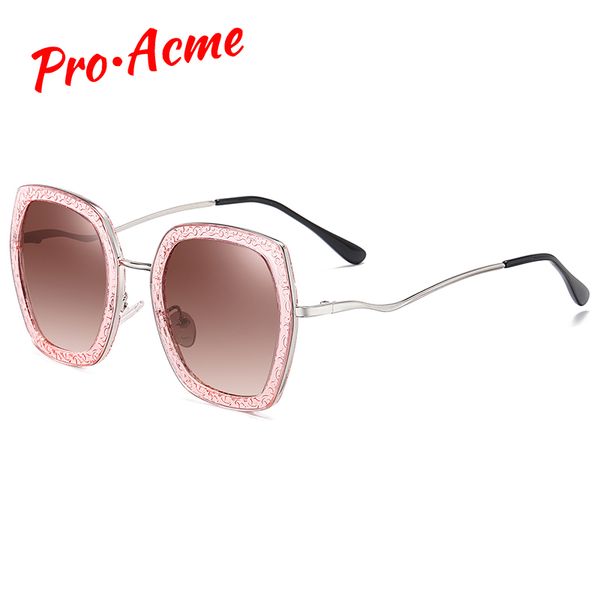 sunglasses pro acme design polarized women metal frame square oversized sun glasses gradient lenses uv400 pc1518, White;black
sunglasses pro acme design polarized women metal frame square oversized sun glasses gradient lenses uv400 pc1518, White;black