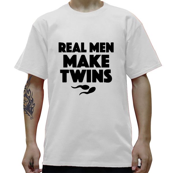 real men make twins men t-shirt casual short sleeve o-neck funny father to be dad tees basic t shirt
real men make twins men t-shirt casual short sleeve o-neck funny father to be dad tees basic t shirt