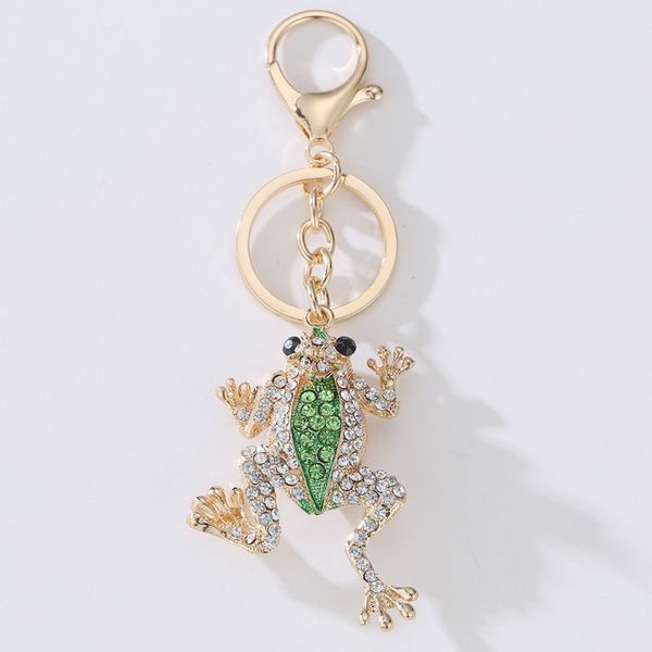unique crown frog crystal keyring keychain fashion metal handbag pendant purse bag buckle key chains holder accessories gift, Silver
unique crown frog crystal keyring keychain fashion metal handbag pendant purse bag buckle key chains holder accessories gift, Silver