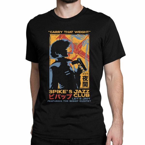 cowboy bebop original art t-shirt spike spiegel anime tee