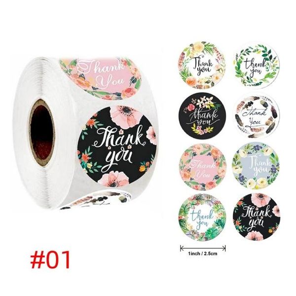 500pcs/roll floral thank you sticker paper label stickers scrapbooking wedding envelope seals handmade stationery sticker dhl free
500pcs/roll floral thank you sticker paper label stickers scrapbooking wedding envelope seals handmade stationery sticker dhl free