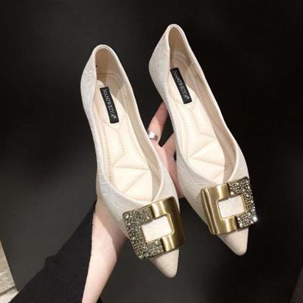 spring, summer, and autumn new pointy shoes, stylish flats, flats, and color women's shoes, Black
spring, summer, and autumn new pointy shoes, stylish flats, flats, and color women's shoes, Black