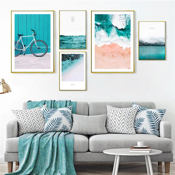seascape nordic canvas painting wall print poster bicycle picture sea wave art painting scenery living room home decor poster
seascape nordic canvas painting wall print poster bicycle picture sea wave art painting scenery living room home decor poster