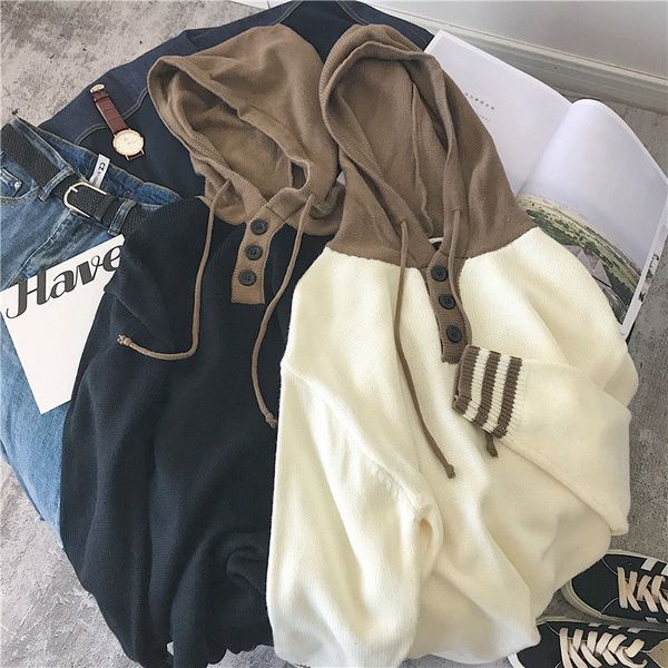autumn and winter men's korean version of the trend loose harbor wind hoodie kg-56, White;black
autumn and winter men's korean version of the trend loose harbor wind hoodie kg-56, White;black