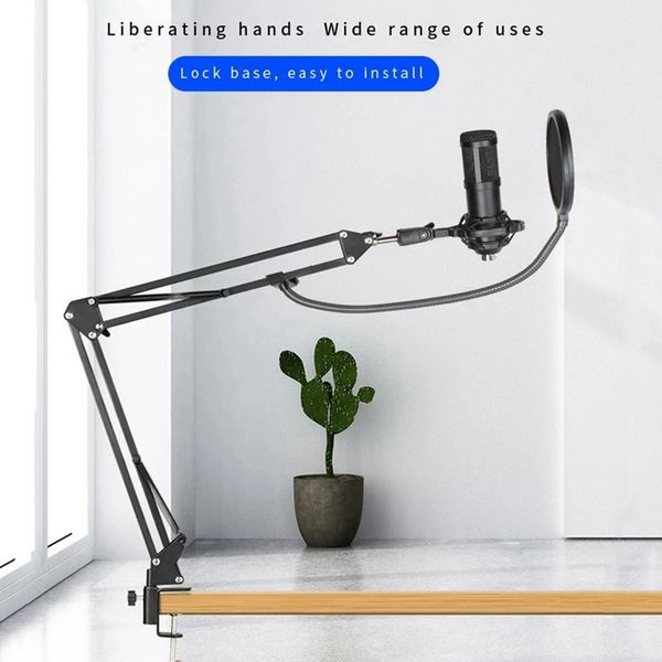 360°universal deskbedside cantilever stand phone microphone anchor live broadcast multifunctional k song stand black
360°universal deskbedside cantilever stand phone microphone anchor live broadcast multifunctional k song stand black
