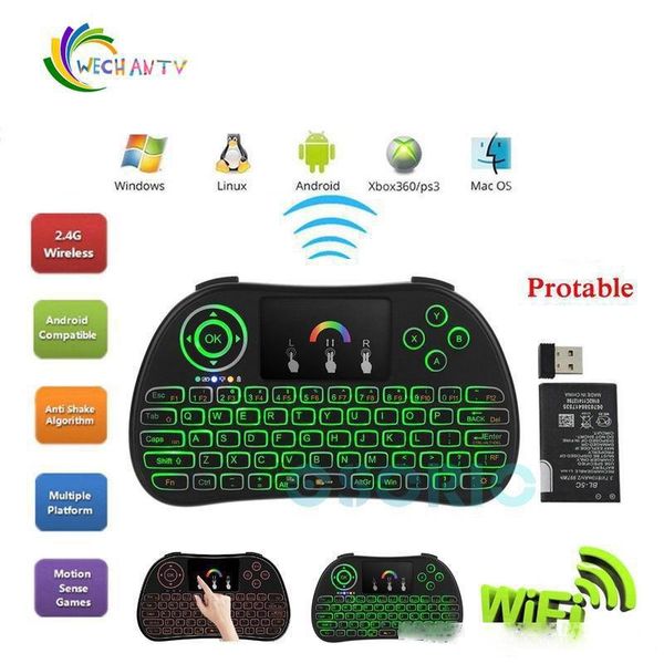 factory sales colorful backlight p9 wireless keyboard for media player remote game control with touchpad for android smart tv box mxq mini
factory sales colorful backlight p9 wireless keyboard for media player remote game control with touchpad for android smart tv box mxq mini