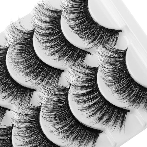 new 5 pairs 3d soft mink hair false eyelashes fluffy wispy thick full strips handmade lashes eye makeup tools
new 5 pairs 3d soft mink hair false eyelashes fluffy wispy thick full strips handmade lashes eye makeup tools