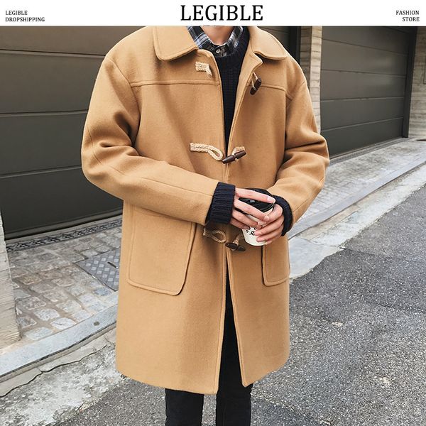 2020 trench coat mens overcoat casual loose fit windbreak men solid long coat men fashion spring wool jacket mens clothing, Tan;black
2020 trench coat mens overcoat casual loose fit windbreak men solid long coat men fashion spring wool jacket mens clothing, Tan;black