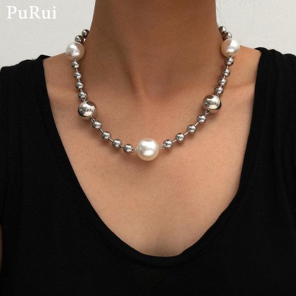 gothic imitation peral choker necklace punk cuban link chain big pearls collar necklace for women vintage luxcury jewelry, Golden;silver
gothic imitation peral choker necklace punk cuban link chain big pearls collar necklace for women vintage luxcury jewelry, Golden;silver