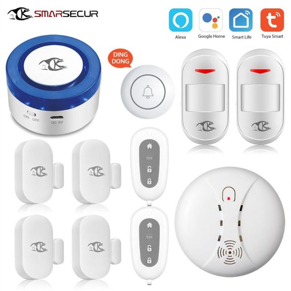 alarm systems smarsecur wifi security siren smart tuya wrok with 433mhz sensors
alarm systems smarsecur wifi security siren smart tuya wrok with 433mhz sensors