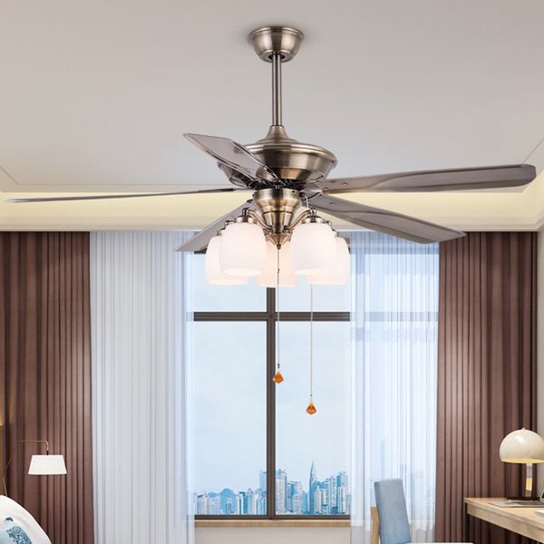 european-style elegant retro ceiling fan with lights strong wind mute smart living room bedroom ceiling lamp with remote control
european-style elegant retro ceiling fan with lights strong wind mute smart living room bedroom ceiling lamp with remote control