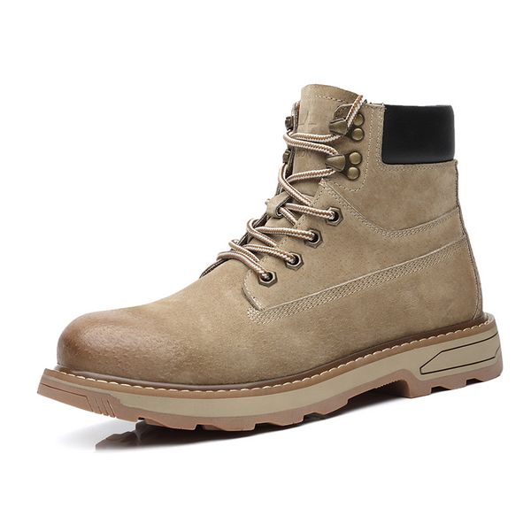 mountain combat boot popular lace up desert boots tactical botas genuine leather rubber outsole anti-slip ankle bootie, Black
mountain combat boot popular lace up desert boots tactical botas genuine leather rubber outsole anti-slip ankle bootie, Black