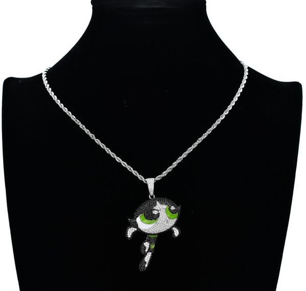 hip hop micro paved cubic zirconia bling iced out cartoon the girls pendants necklace for men rapper002, Silver
hip hop micro paved cubic zirconia bling iced out cartoon the girls pendants necklace for men rapper002, Silver