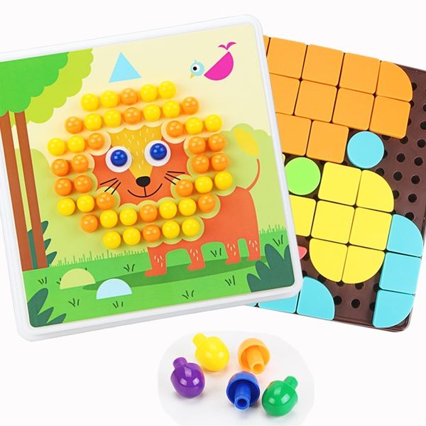 diy 3d education pin puzzle game toy for children kids cartoon board toy for boys from 1-3 wooden box baby montessori mushroom y200317
diy 3d education pin puzzle game toy for children kids cartoon board toy for boys from 1-3 wooden box baby montessori mushroom y200317