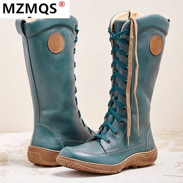 boots 2021 women autumn vintage zipper lace up mid-calf ladies retro leather shoes woman high women's female fashion, Black
boots 2021 women autumn vintage zipper lace up mid-calf ladies retro leather shoes woman high women's female fashion, Black