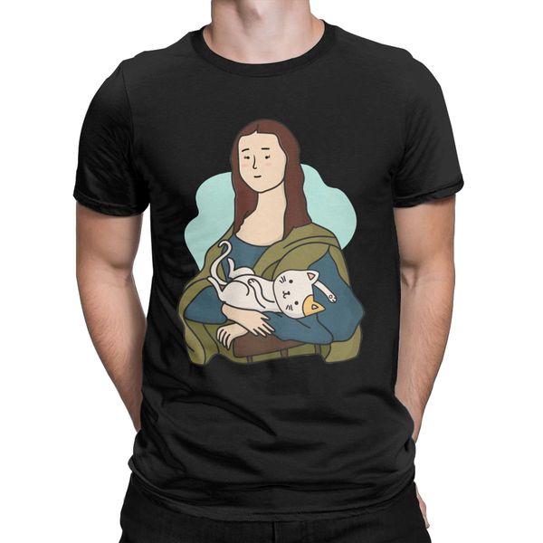 мужские футболки mona lisa смешные cat vintage чистого хлопка майка с коротким рукавом известные картины футболки o шеи одежда летняя
мужские футболки mona lisa смешные cat vintage чистого хлопка майка с коротким рукавом известные картины футболки o шеи одежда летняя