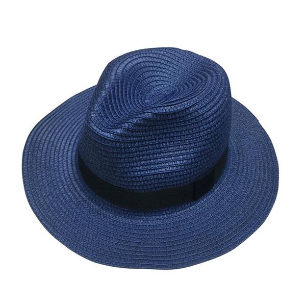 wide brim hats women elegant jazz straw hat foldable panama roll up cute lightweight beach sun products, Blue;gray
wide brim hats women elegant jazz straw hat foldable panama roll up cute lightweight beach sun products, Blue;gray