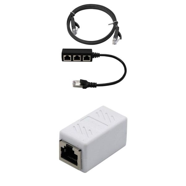 rj45 1 мужской 3 женский m / f адаптер ethernet cat 6 кабель + rj45 сетевой кабель cat5 адаптер extender подключите ответвитель белый
rj45 1 мужской 3 женский m / f адаптер ethernet cat 6 кабель + rj45 сетевой кабель cat5 адаптер extender подключите ответвитель белый