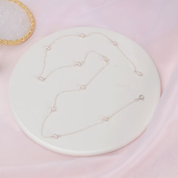 ashiqi real 925 sterling silver chain necklace for women 4-5mm mini natural freshwater pearls jewelry gift
ashiqi real 925 sterling silver chain necklace for women 4-5mm mini natural freshwater pearls jewelry gift