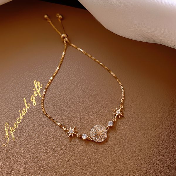 elegant women's bracelets with rhinestones crystals fashion bright starry sky style jewelry bracelets female accessories, Golden;silver
elegant women's bracelets with rhinestones crystals fashion bright starry sky style jewelry bracelets female accessories, Golden;silver