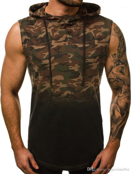 sleeveless designer tshirt vest camouflage 3d digital style loose tshirt mens casual clothing gradient print hooded, White;black
sleeveless designer tshirt vest camouflage 3d digital style loose tshirt mens casual clothing gradient print hooded, White;black