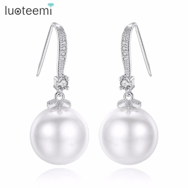 dangle & chandelier luoteemi trendy cubic zirconia and round white imitation pearl drop earrings jewellery for women elegant style daily-lif, Silver
dangle & chandelier luoteemi trendy cubic zirconia and round white imitation pearl drop earrings jewellery for women elegant style daily-lif, Silver