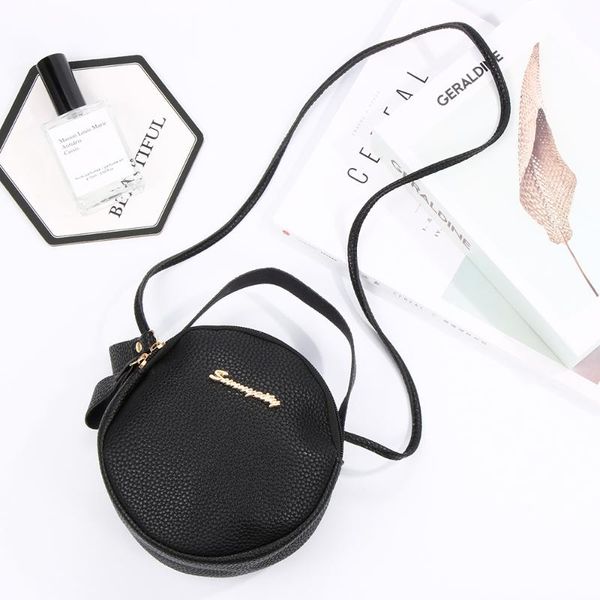women shoulder bag round messenger bag mini circular pu leather adjustable straps crossbody lady fashion purse handbag
women shoulder bag round messenger bag mini circular pu leather adjustable straps crossbody lady fashion purse handbag