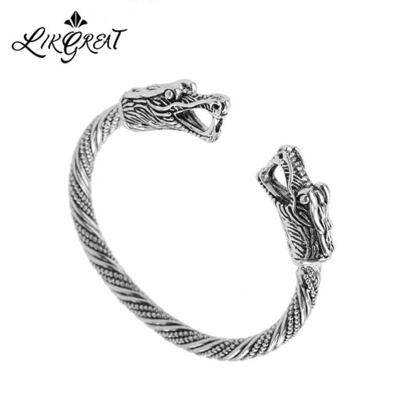 likgreat dragon head viking браслет мужчины браслет-манжета браслеты vintage silver color браслет подарков женщины ювелирные аксессуары, Black
likgreat dragon head viking браслет мужчины браслет-манжета браслеты vintage silver color браслет подарков женщины ювелирные аксессуары, Black
