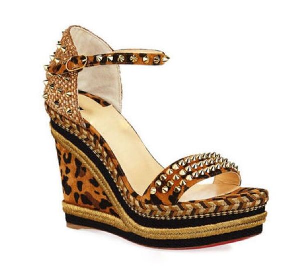 luxury lady red bottom shoes wedge women's chocazeppa sandal wedge pearls studs women ankle strap gladiator sandals party wedding dress, Black
luxury lady red bottom shoes wedge women's chocazeppa sandal wedge pearls studs women ankle strap gladiator sandals party wedding dress, Black