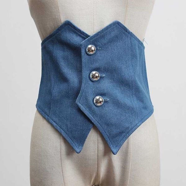 seebeautiful простых кнопок упругой ткань стежок denim нерегулярной талия печать широкие пояса женщины осень 2020 новой мода tide l969, Black;brown
seebeautiful простых кнопок упругой ткань стежок denim нерегулярной талия печать широкие пояса женщины осень 2020 новой мода tide l969, Black;brown