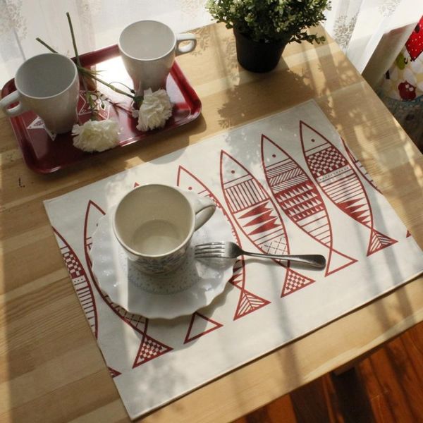 table napkins cotton european style christmas party individual placemats washable simple fish napkins for kitchen table 32*45cm
table napkins cotton european style christmas party individual placemats washable simple fish napkins for kitchen table 32*45cm
