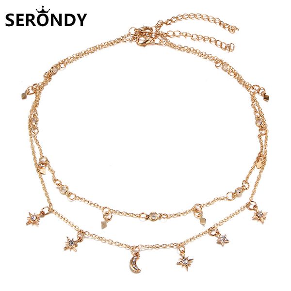chokers alloy star moon multilayer boho pendant choker necklace for women neck chains jewelry 2021 trend gift teen aesthetic xl10392, Golden;silver
chokers alloy star moon multilayer boho pendant choker necklace for women neck chains jewelry 2021 trend gift teen aesthetic xl10392, Golden;silver