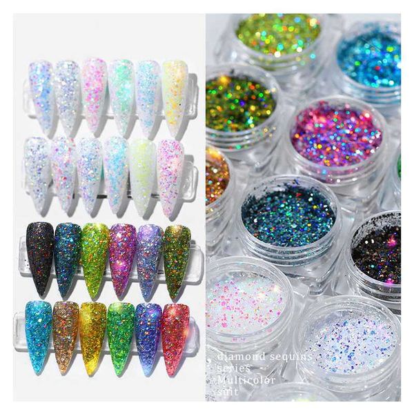 nail glitter sequins 3d multicolor hexagon diy sliders dust for art decorations, Silver;gold
nail glitter sequins 3d multicolor hexagon diy sliders dust for art decorations, Silver;gold
