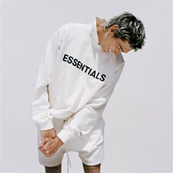 trendy fear of fog essentials new double line high street popular brand chest lettered men and women round neck light-reflecting hoodie, White;black
trendy fear of fog essentials new double line high street popular brand chest lettered men and women round neck light-reflecting hoodie, White;black