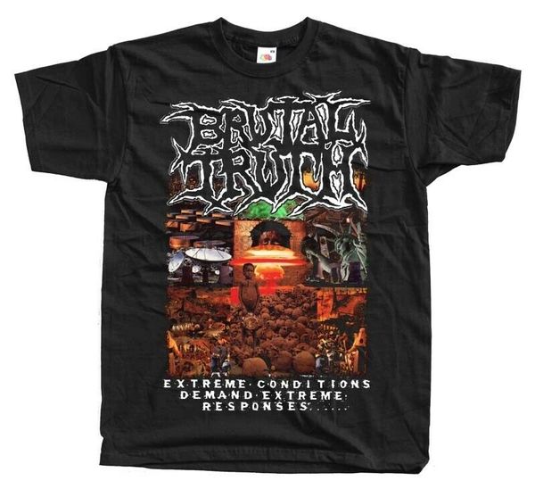 brutal truth extreme conditions demand extreme responses t shirt all