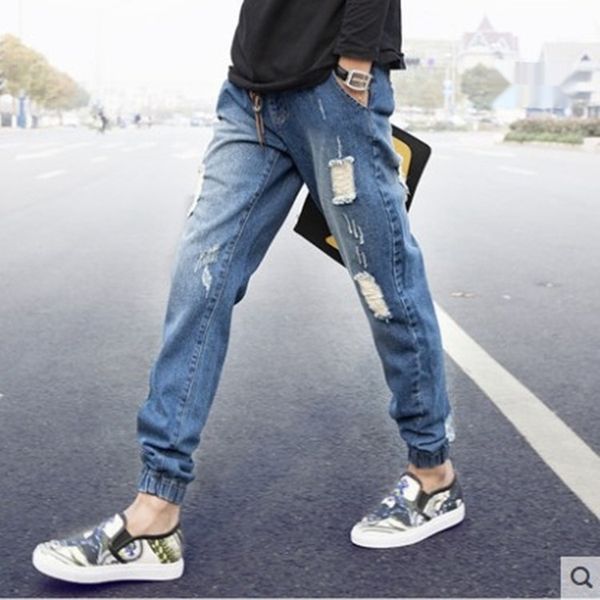 men's summer ripped ankle-length men's leggings ankle-length pants tight pants jeans and jeans harlan leggings men btmoh, Blue
men's summer ripped ankle-length men's leggings ankle-length pants tight pants jeans and jeans harlan leggings men btmoh, Blue
