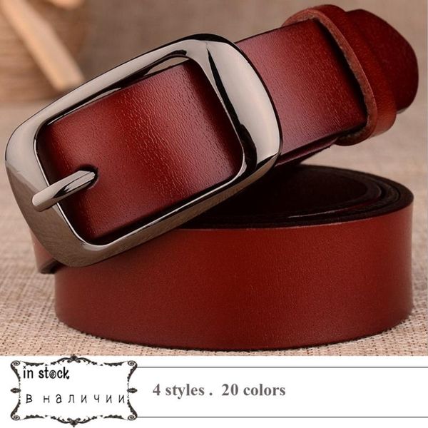 belts 2021 genuine leather women belt for strap female pin buckle fashion vintage metal embossing, Black;brown
belts 2021 genuine leather women belt for strap female pin buckle fashion vintage metal embossing, Black;brown