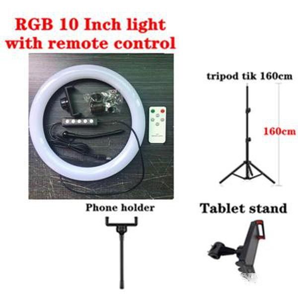 10 inch rgb ring light with tripod phone clip selfie colorful pgraphy lighting for live mobile phone holder tiktok vlogging short video
10 inch rgb ring light with tripod phone clip selfie colorful pgraphy lighting for live mobile phone holder tiktok vlogging short video