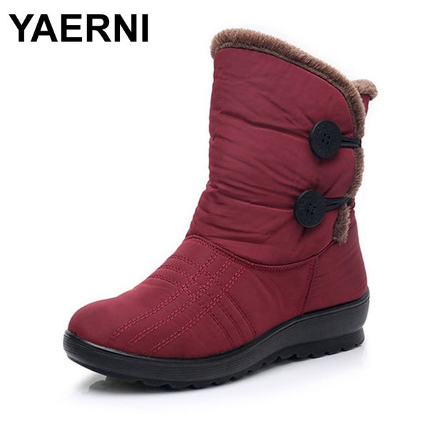 yaerni snow boots 2020 brand women winter boots button lady shoes non-slip waterproof flexible women fashion casual bootse1183, Black
yaerni snow boots 2020 brand women winter boots button lady shoes non-slip waterproof flexible women fashion casual bootse1183, Black